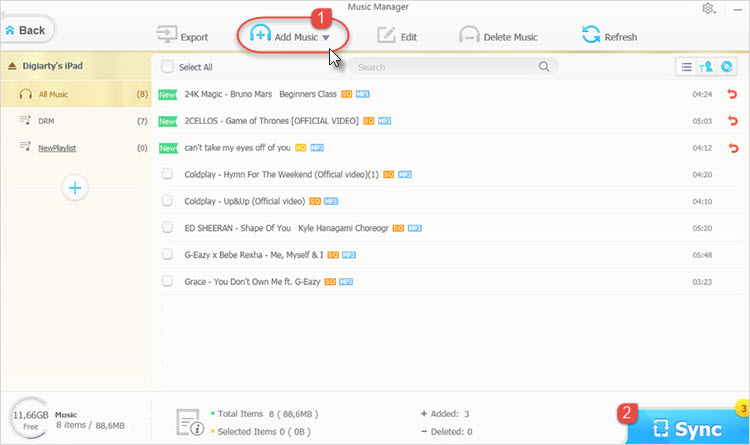iOS data recovery via WinX MediaTrans: