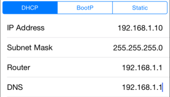 Change iPhone DNS to fix wifi error