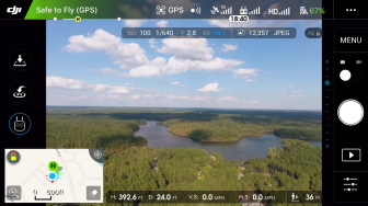 download mavic pro video to iPhone with DJI GO App