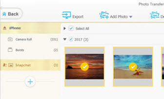 How to Transfer Snapchat Photos from iPhone to PC
