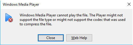 Windows Media Player Cannot Play M4V File