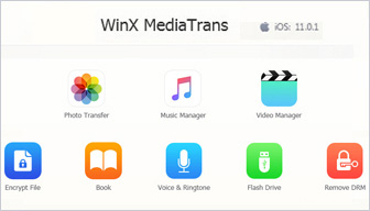 WinX MediaTrans Sync iPhone (XS) Files Selectively Step 2