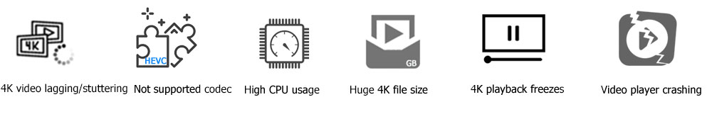 4k playback errors