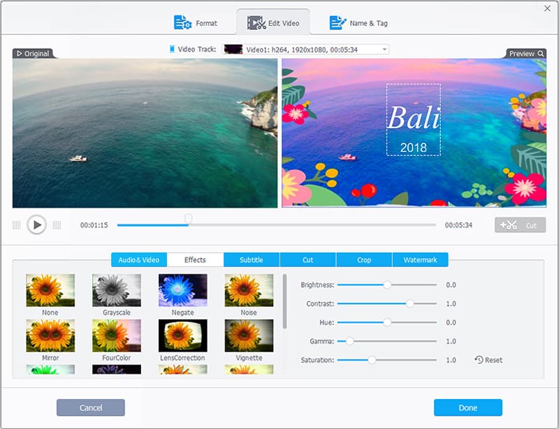 How to Add Effect to Video on PC - 3
