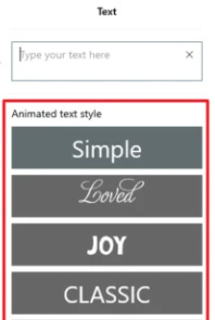 Add text to video in Windows 11 Photos app