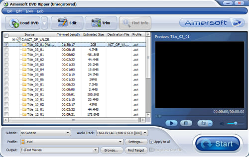 Aimersoft DVD Ripper