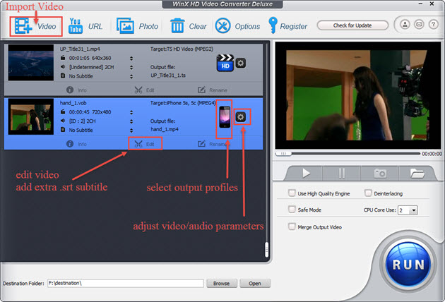 HD Camcorder Video Converter
