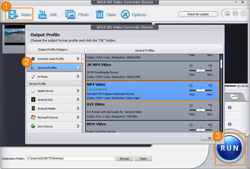 Convert/Compress 8K Video