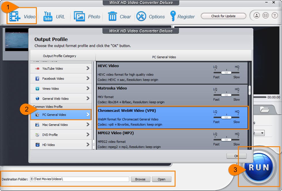 video player with chromecast ability video player with chromecast ability