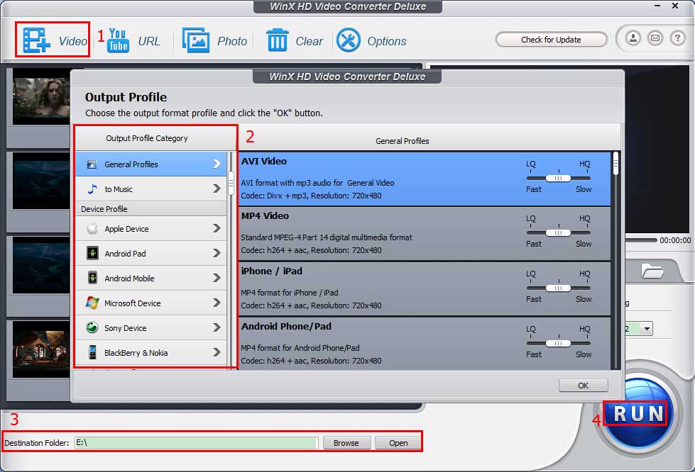 Savebatch mp4 video