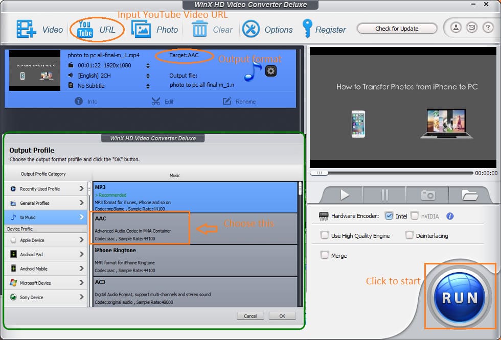 MP4 to AAC - Convert MP4 to AAC Online - blogger.com aac to mp4 video converter free download