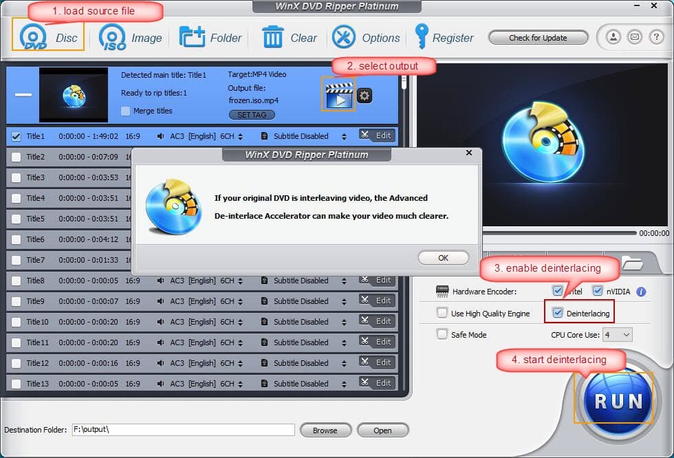 A Complete Guide to Deinterlace Video with HandBrake (1.0.7) and Best HandBrake Alternative