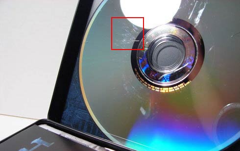 DVD drive scratching DVD discs