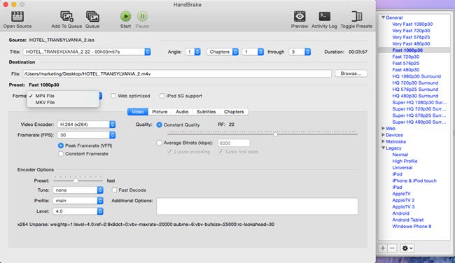 How to Convert 4K to 1080P with HandBrake - HandBrake Video Compression