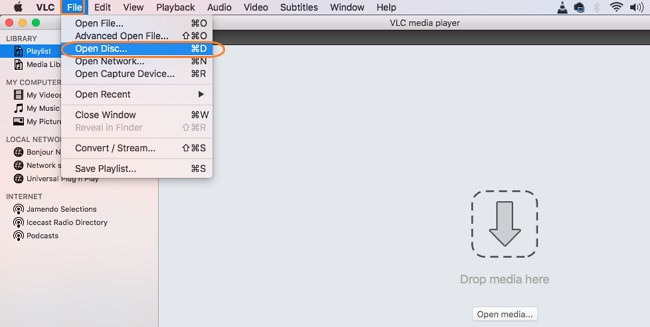 vlc dvd to mp4 mac