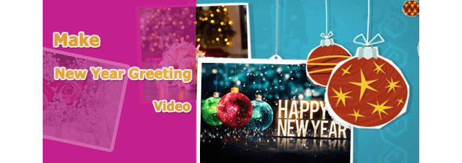 2023 New Year wishes video maker