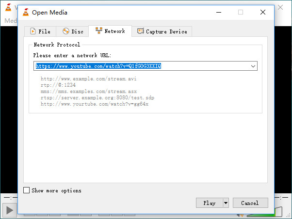 YouTube a MP3 vlc