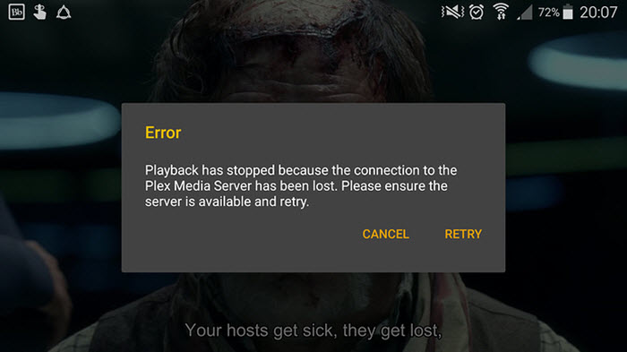 Plex won't play HEVC