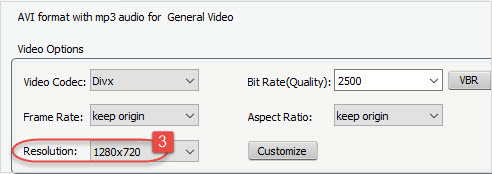 Resize 4K by Lowering Video Resolution