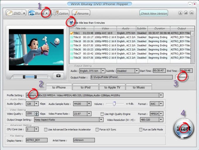 HandBrake Alternative - Rip Blu-ray to iPhone