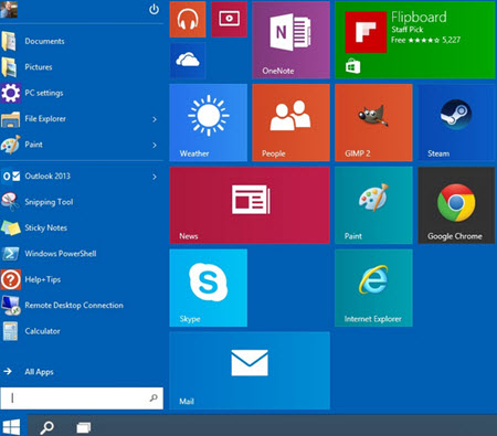 Windows 10 vs Windows 8