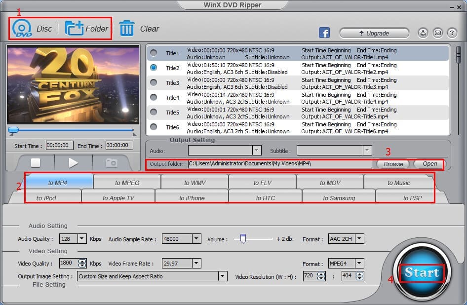 how to free rip pal dvd or region 2 dvd to common video formats pal file format