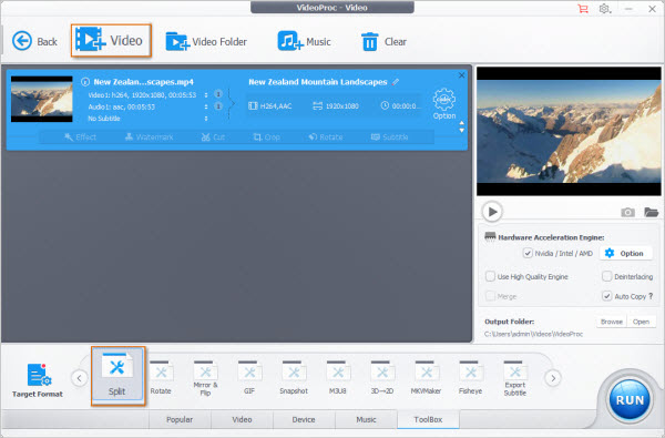 best video splitter