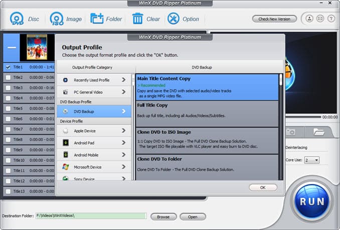 How to Rip DVD with WinX DVD Ripper Platinum