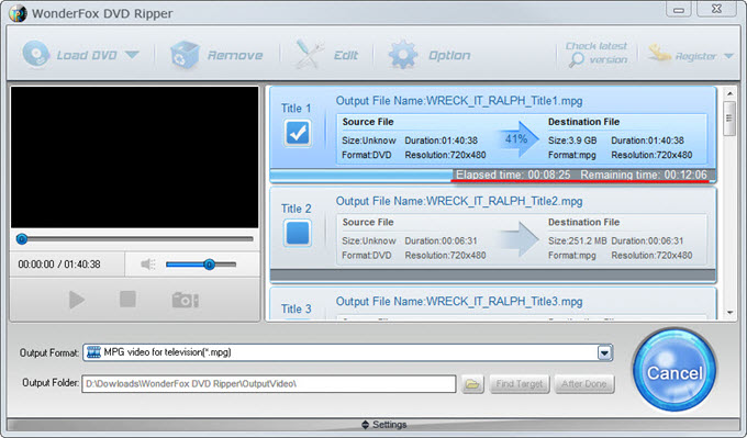 AnyDVD HD Alternative - WonderFox DVD Ripper