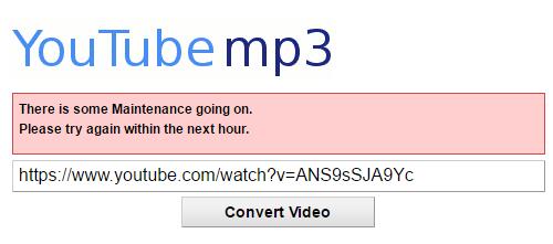 YouTube mp3 not Working? How to Fix YouTube mp3 Won't 