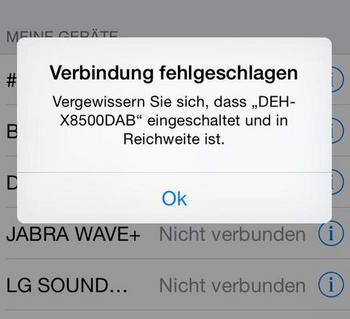 iOS 12 Bluetooth Problem beheben
