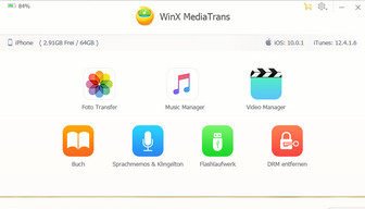 Daten auf neues iPhone (8) übertragen - WinX MediaTrans