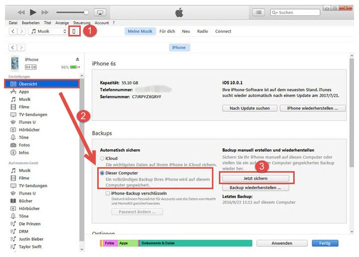 Bilder Vom Iphone Auf Pc Laden Ohne Itunes