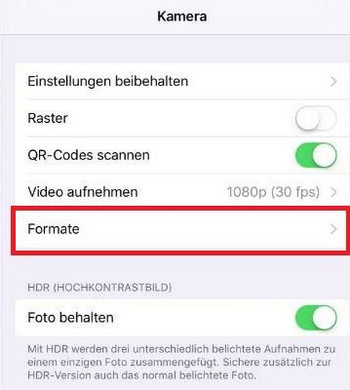iOS 11 Problem - Die Kompatibilität mit neuem Bildformat