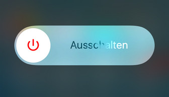 iPhone findet kein WLAN behoben - iPhone neu starten