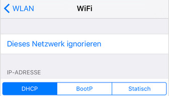 Lösung für iPhone WLAN funktioniert nicht - WLAN-Netzwerk ignorieren