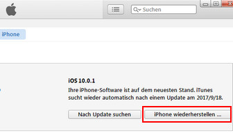 Lösung für iPhone WLAN Probleme - iPhone wiederherstellen