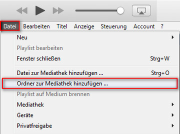 Musik vom iPod auf iTunes übertragen