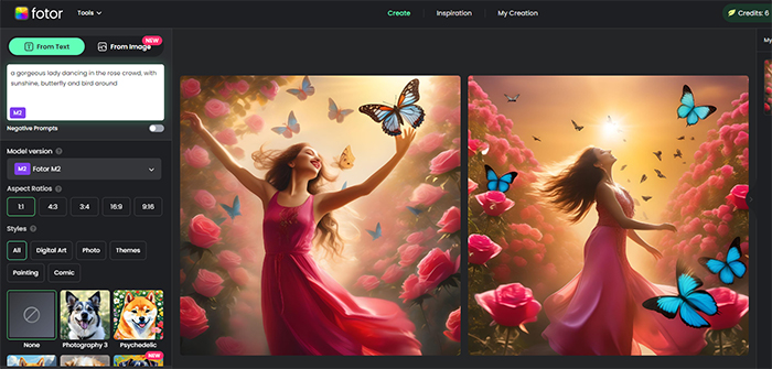 wait for AI image generating