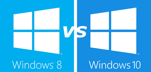 Windows 10 vs Windows 8