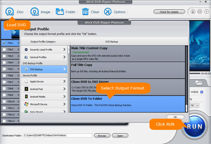 Copy VOB file from DVD