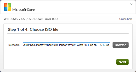 Create bootable usb from iso