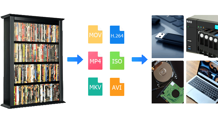 Backup DVD collection