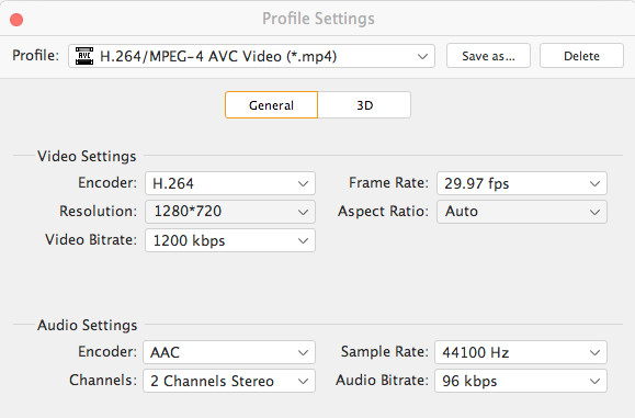 Convert 4K to 720p using AppGeeker Video Converter