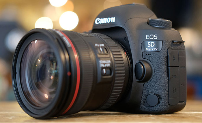 Canon 4K DSLR camera