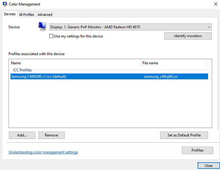 Install a Color Profile for Your Monitor