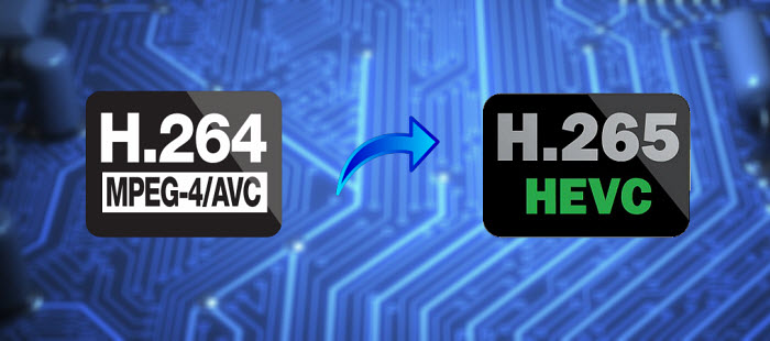 Comment convertir le H.264 en HEVC ?