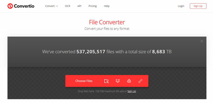 Online H.265 Converter for Mac