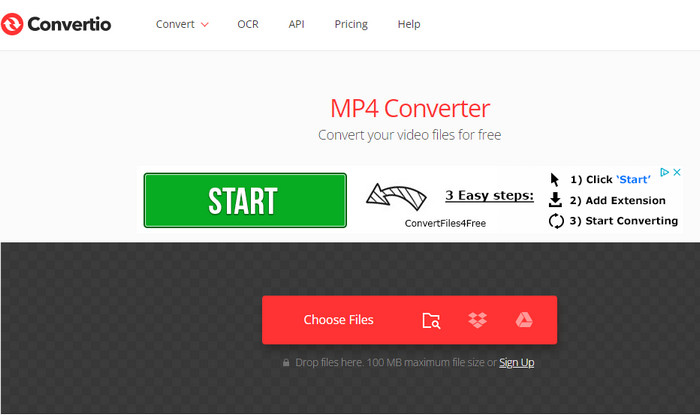Convertitore video MP4 online gratuito - Convertio