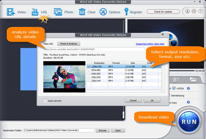 online video converter facebook